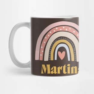 Hand Name Written Of Martina Mug